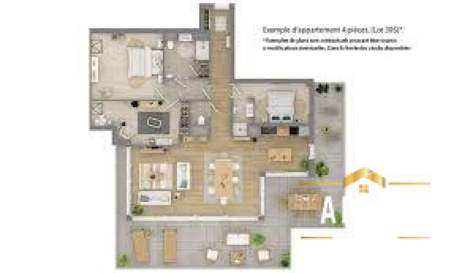  à vendre appartement Vouvray Indre-et-Loire 5