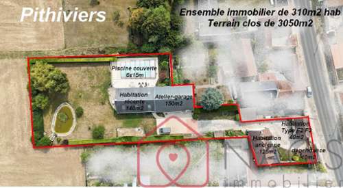 Pithiviers Loiret landgoed foto 7243374