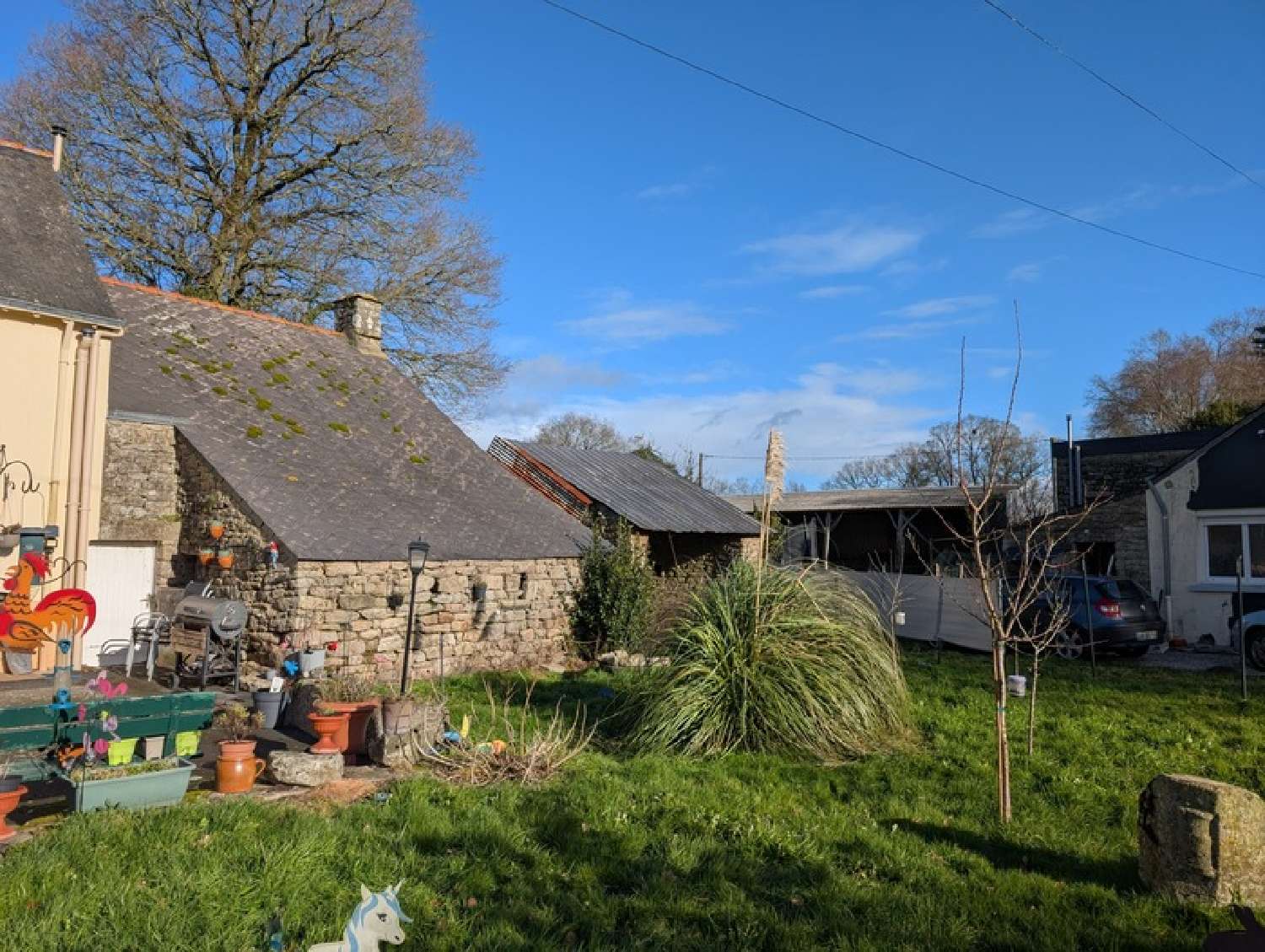  en venta casa rústica Caden Morbihan 5