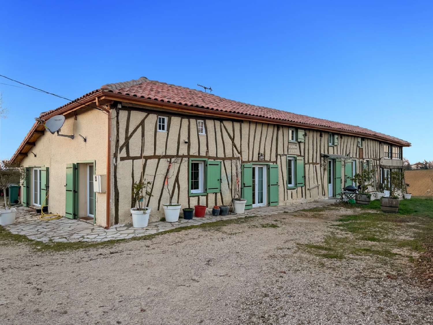  en venta casa rústica Lupiac Gers 1