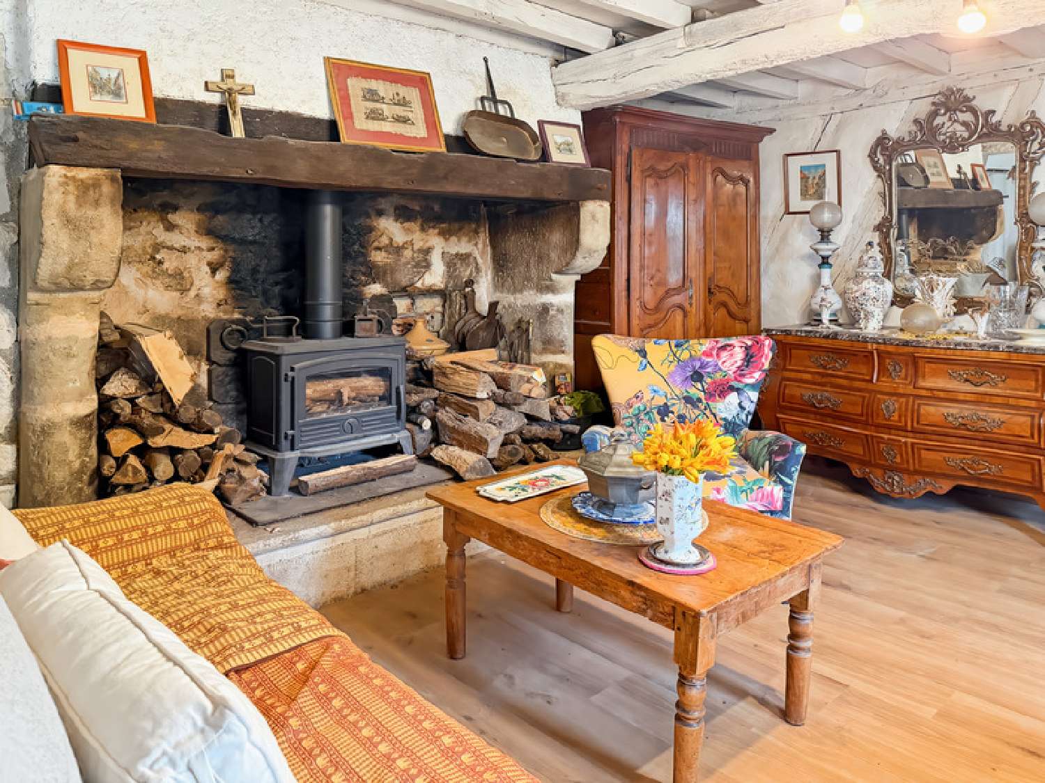  en venta casa rústica Lupiac Gers 3