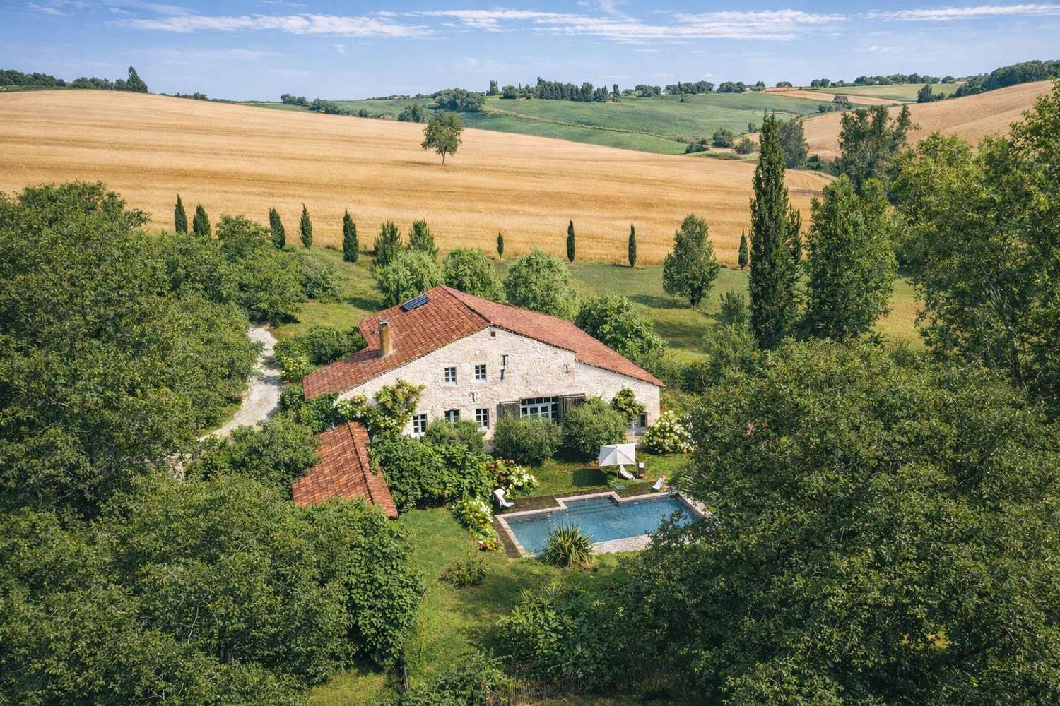  te koop huis La Romieu Gers 1