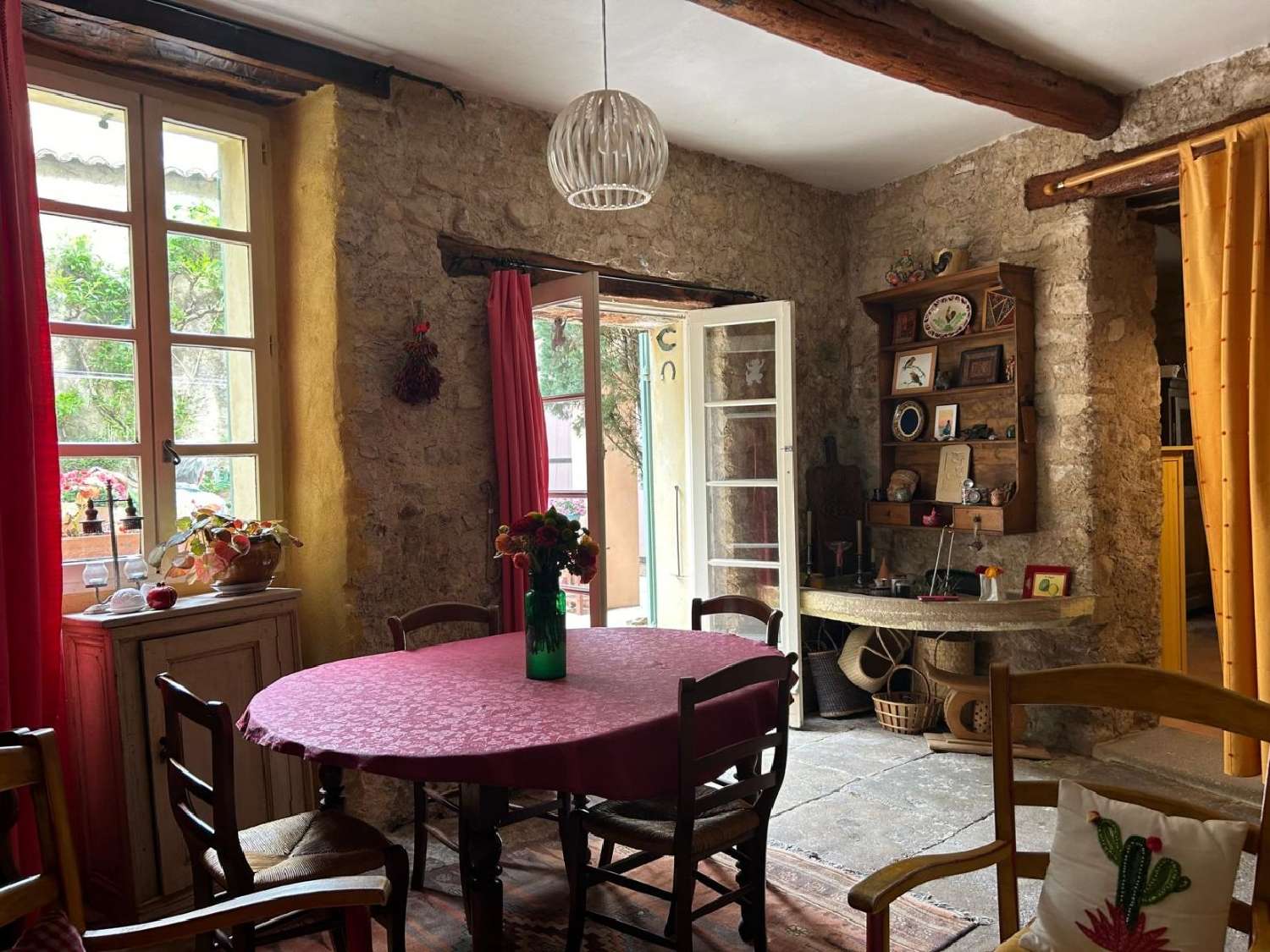 à vendre maison Le Barroux Vaucluse 5