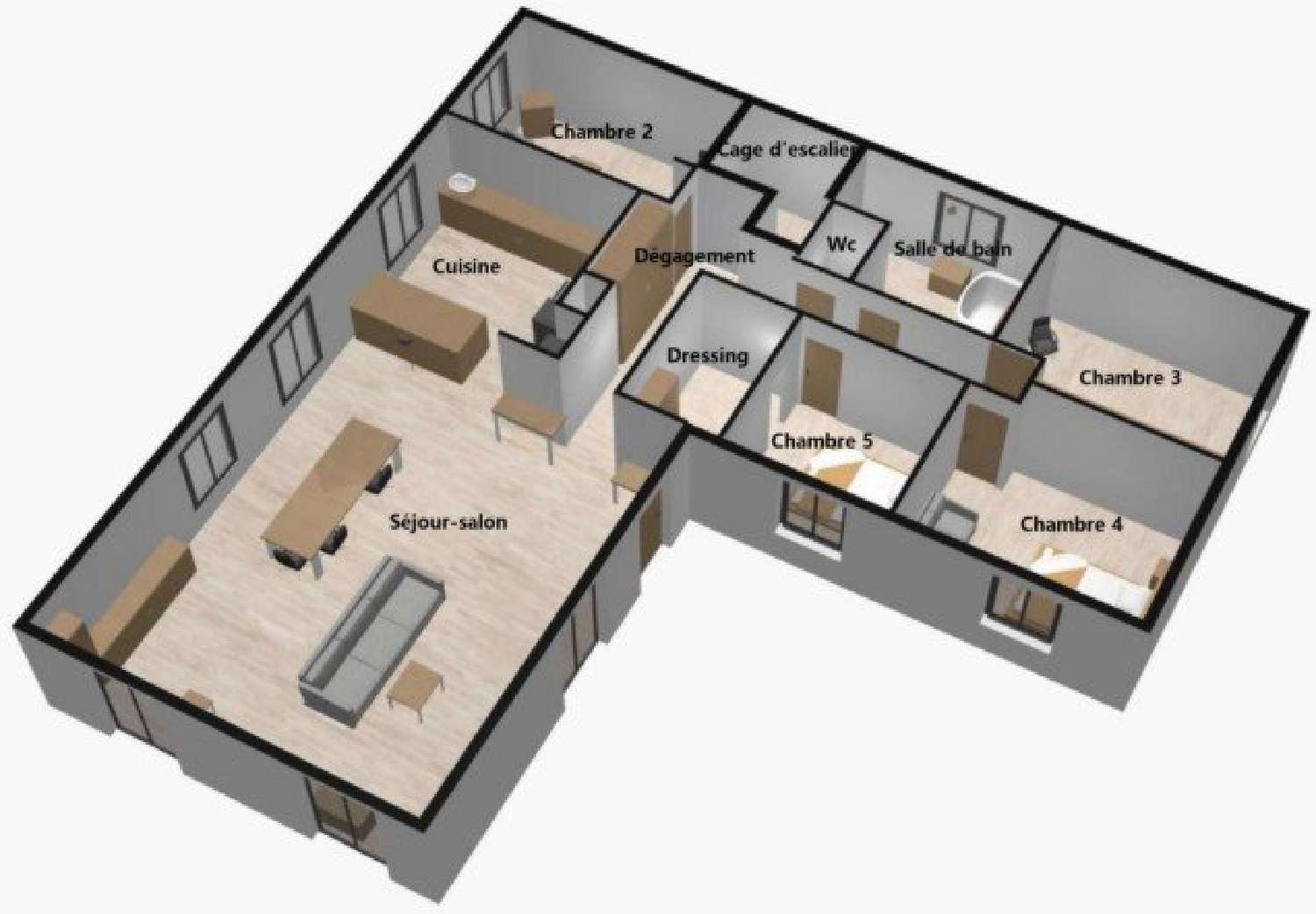  te koop huis Lux Saône-et-Loire 5