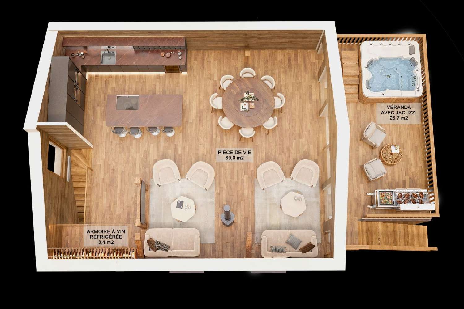  te koop huis Val Thorens Savoie 5