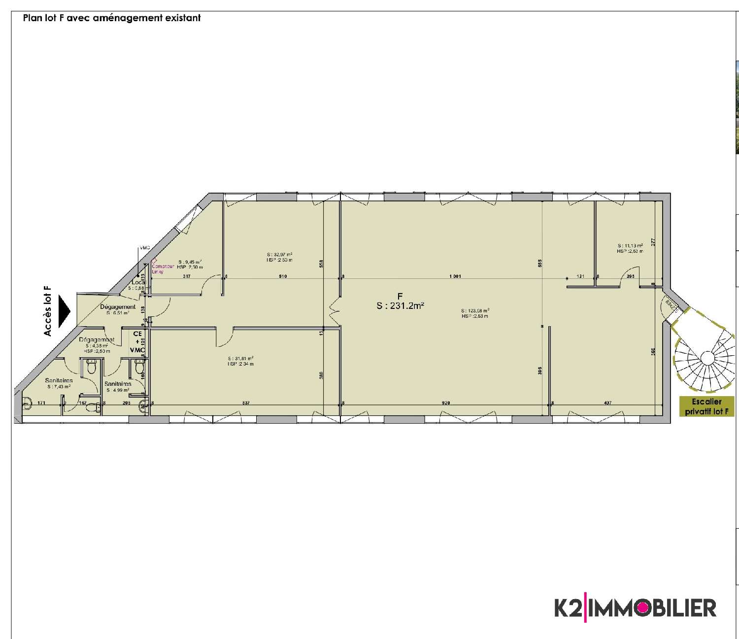  te koop kantoor Montélimar Drôme 4