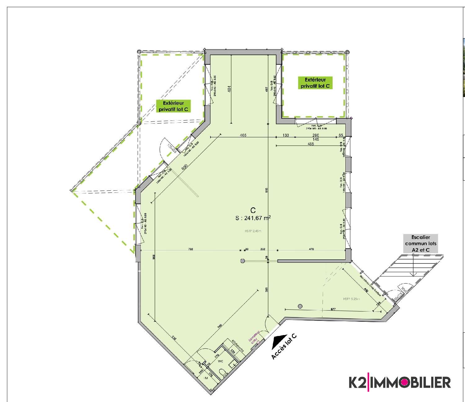  te koop kantoor Montélimar Drôme 2