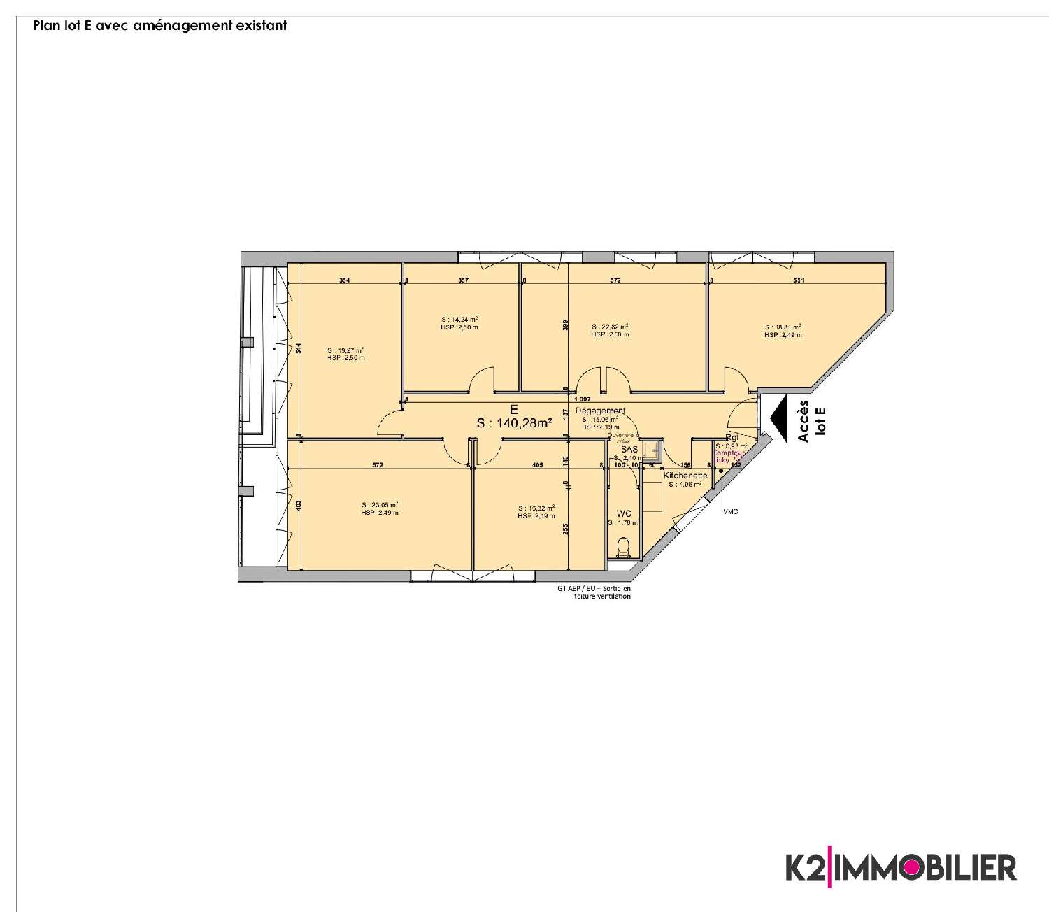  te koop kantoor Montélimar Drôme 4