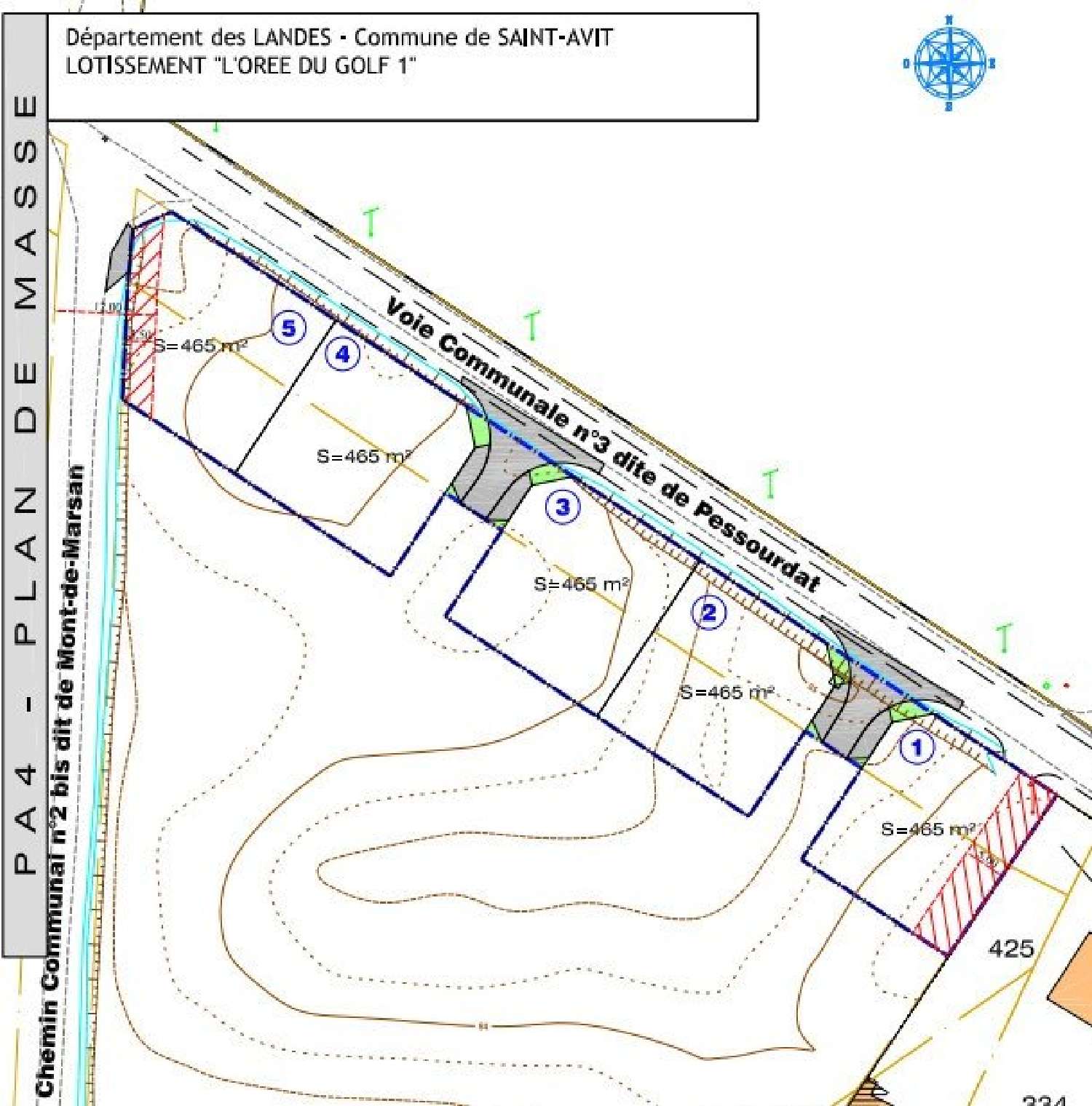 te koop terrein Artassenx Landes 3