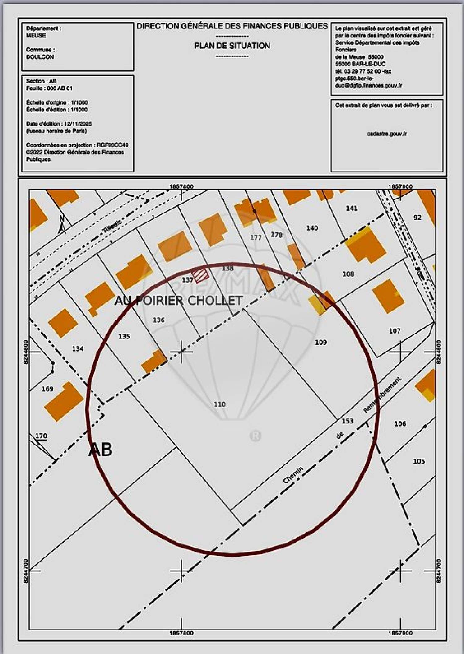  à vendre terrain Doulcon Meuse 2