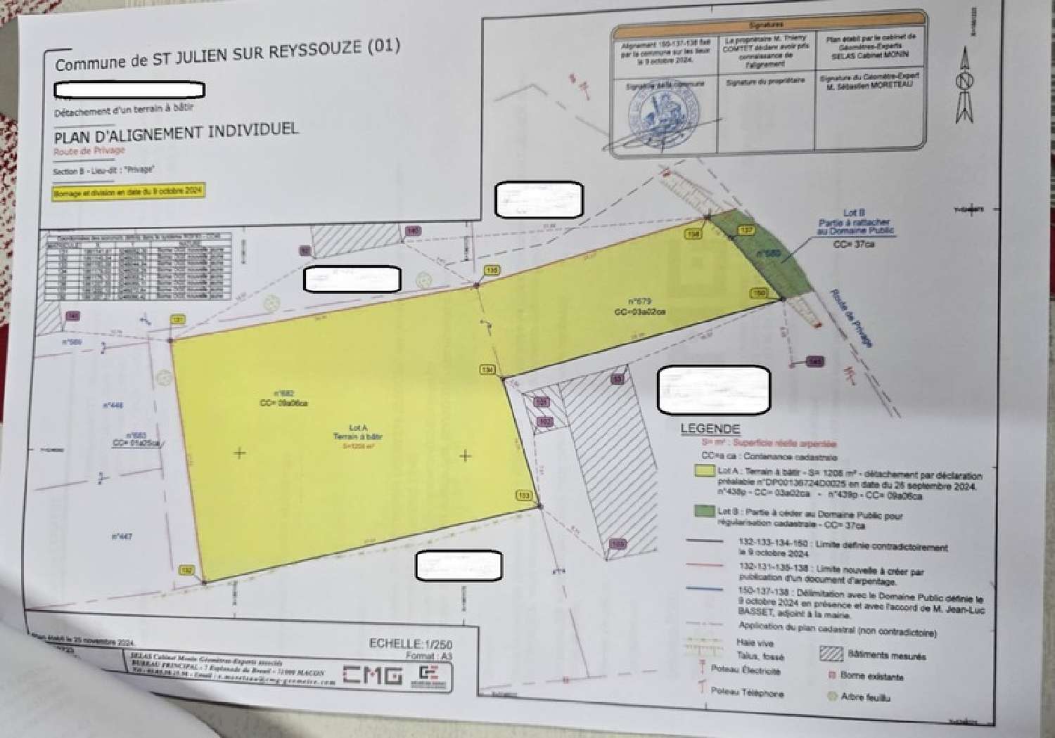  te koop terrein Saint-Julien-sur-Reyssouze Ain 3