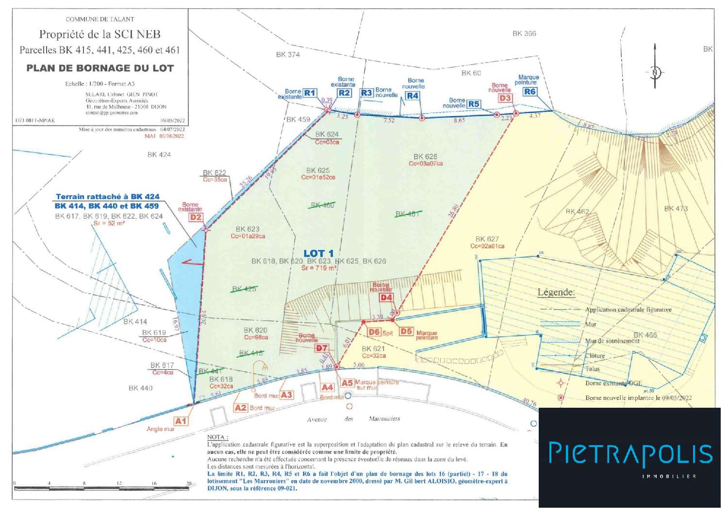  for sale terrain Talant Côte-d'Or 8