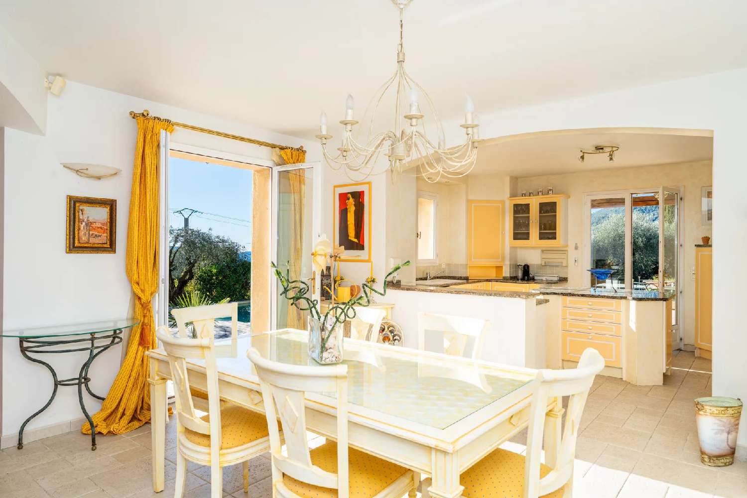 à vendre villa Cabris Alpes-Maritimes 5