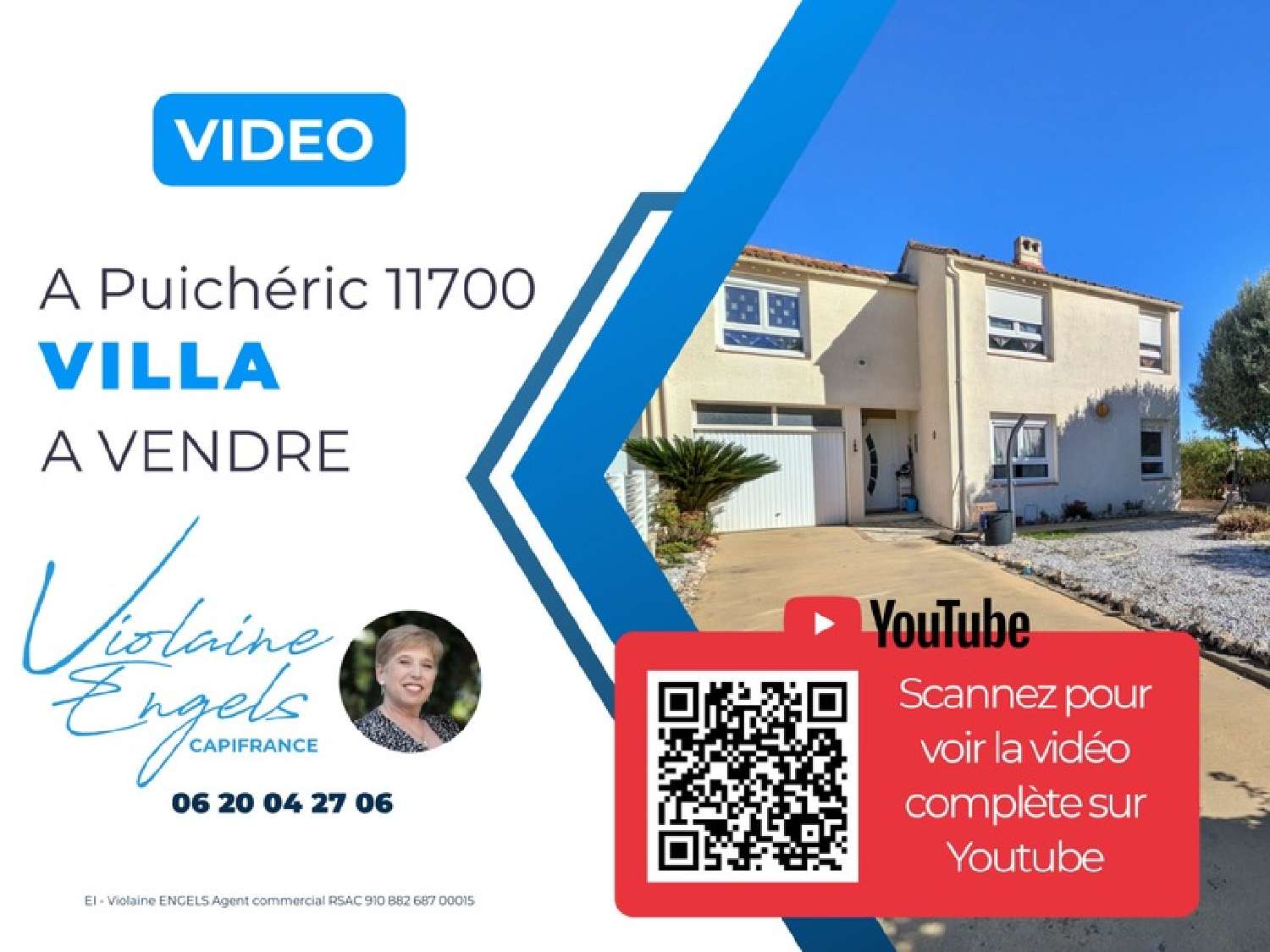  te koop villa Puicheric Aude 5
