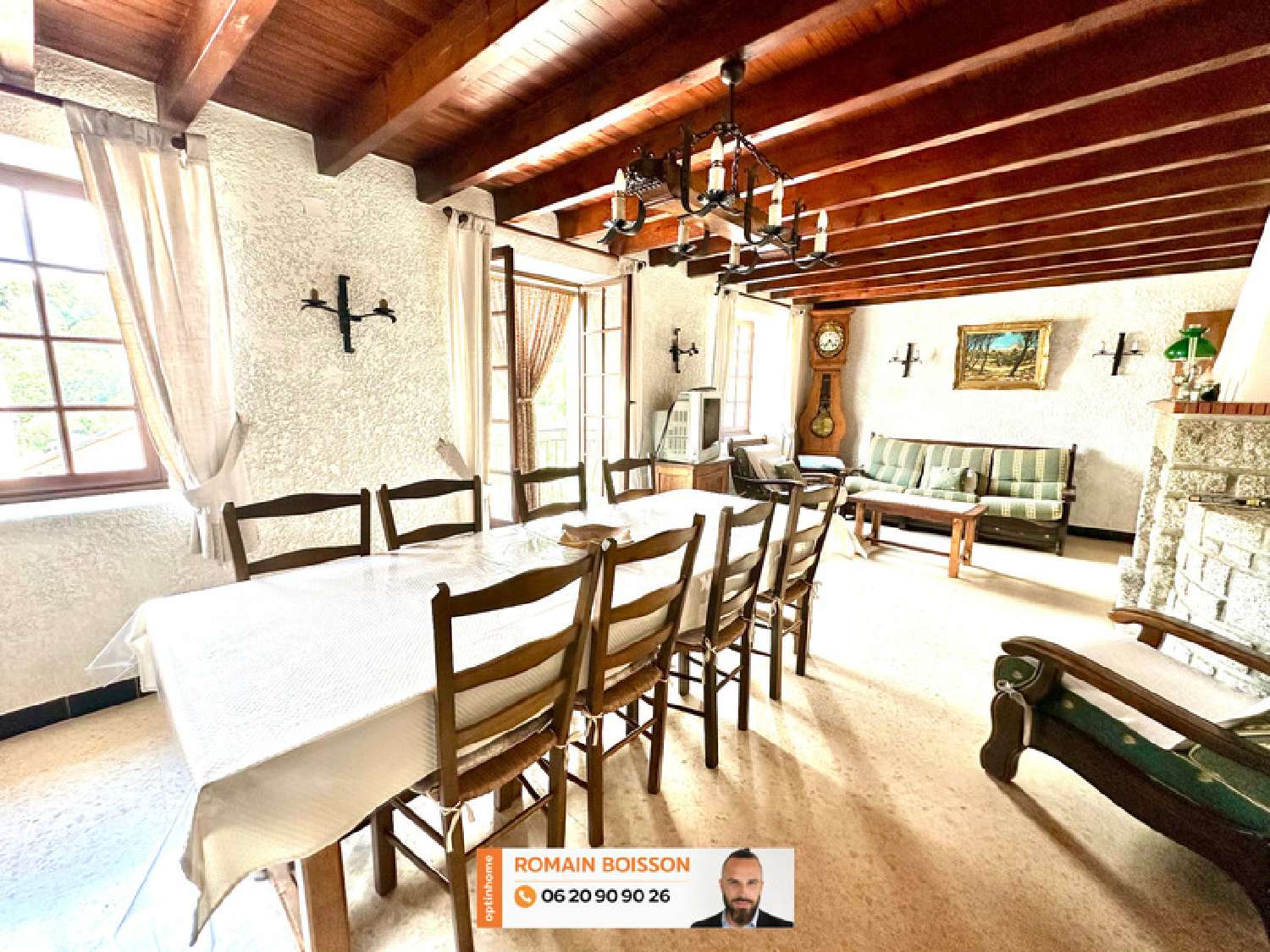  à vendre maison de village Mijanès Ariège 4