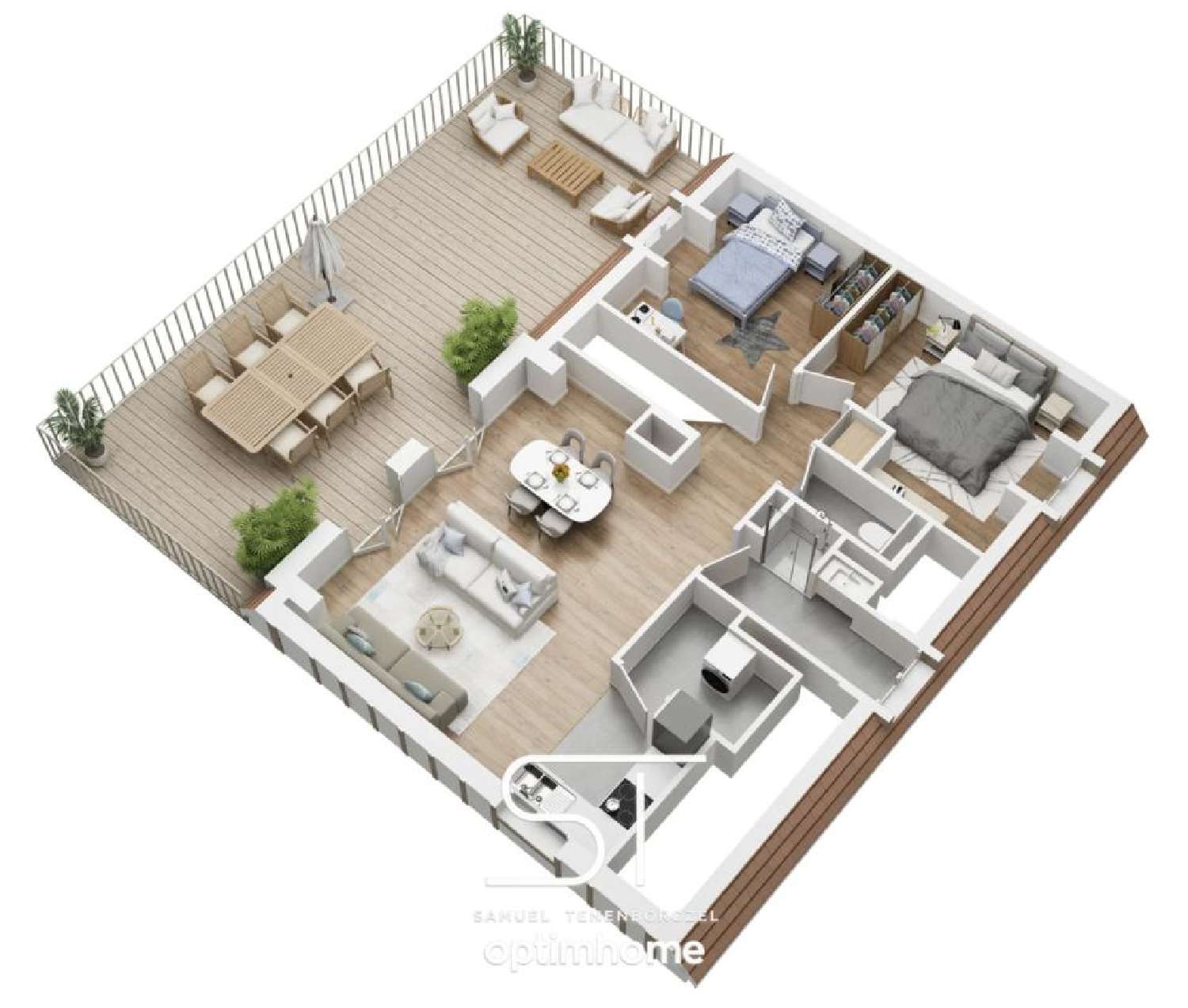 à vendre appartement Beaumont-en-Auge Calvados 2