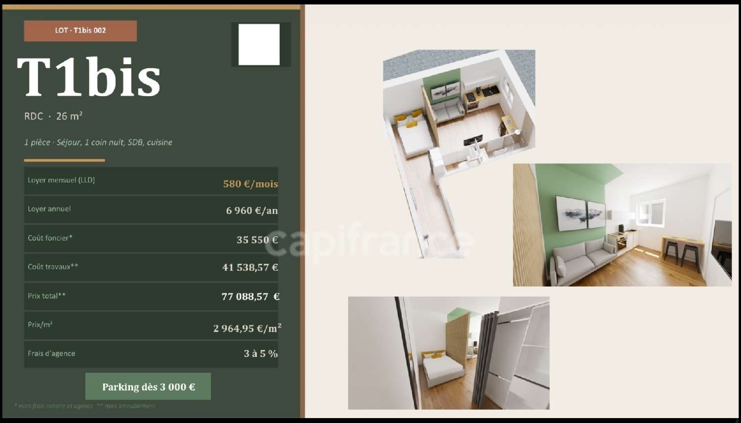 te koop appartement Concarneau Finistère 5