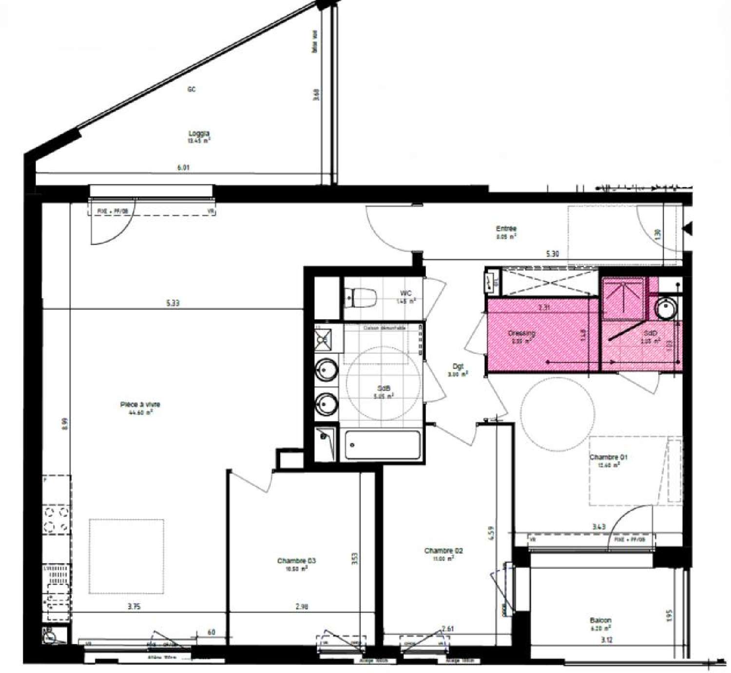 for sale apartment Hem Nord 3