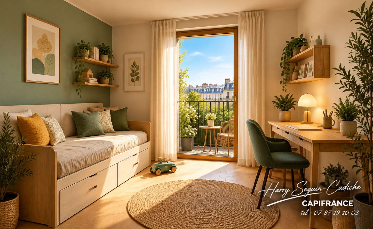 à vendre appartement Paris 20e Arrondissement Paris (Seine) 1