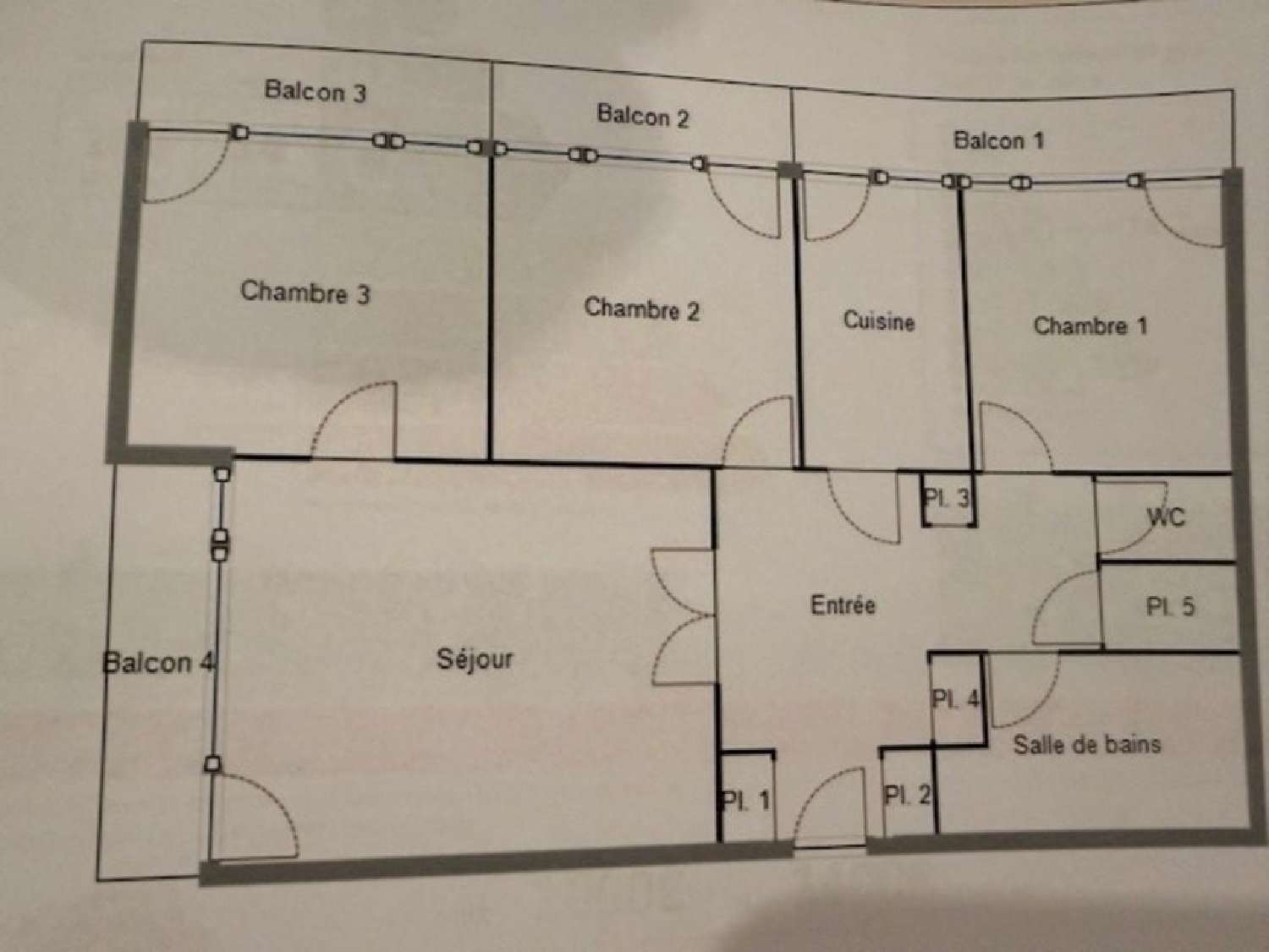 te koop appartement Plappeville Moselle 4