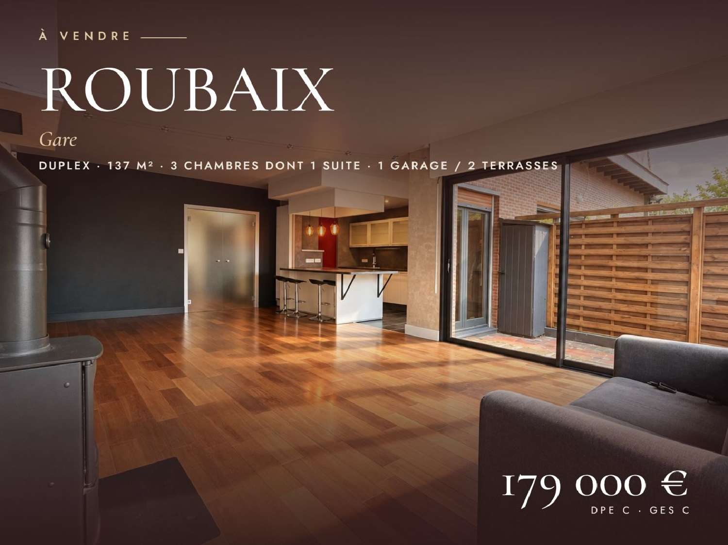  for sale apartment Roubaix Nord 1