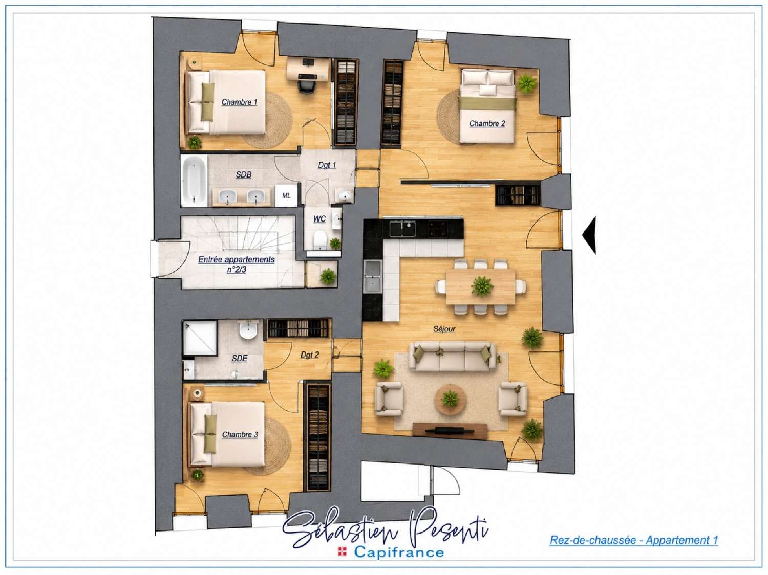 for sale apartment Sévrier Haute-Savoie 3