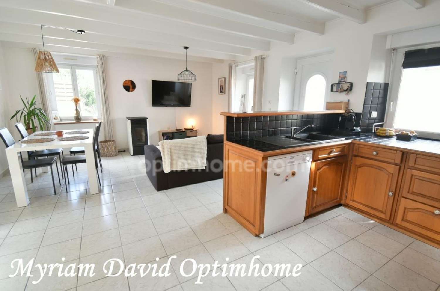  à vendre maison de ville Rostrenen Côtes-d'Armor 2