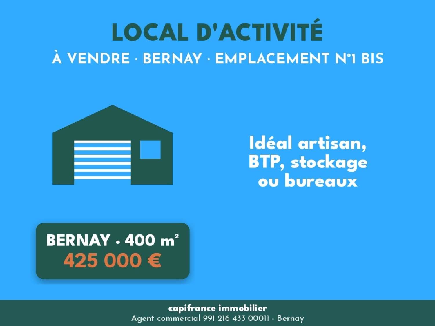 for sale commercial Bernay Eure 1
