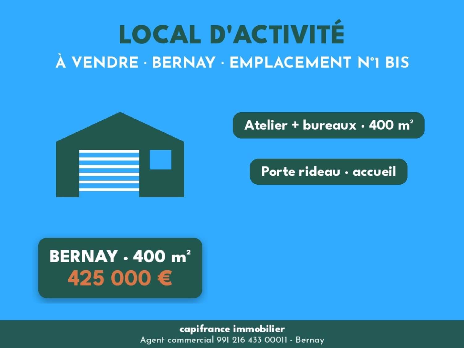 for sale commercial Bernay Eure 4