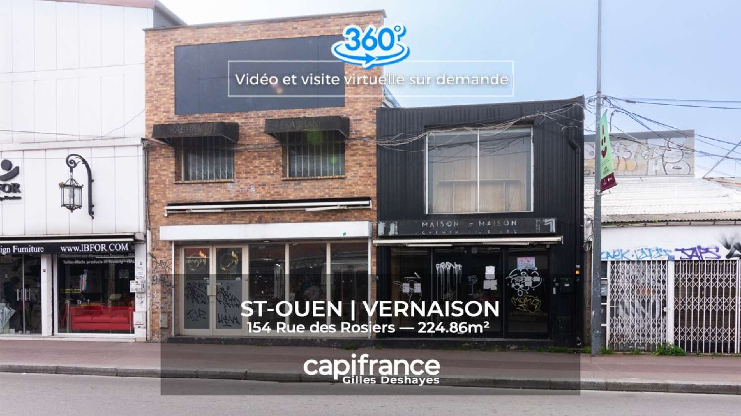  à vendre commerce Saint-Ouen Seine-Saint-Denis 1