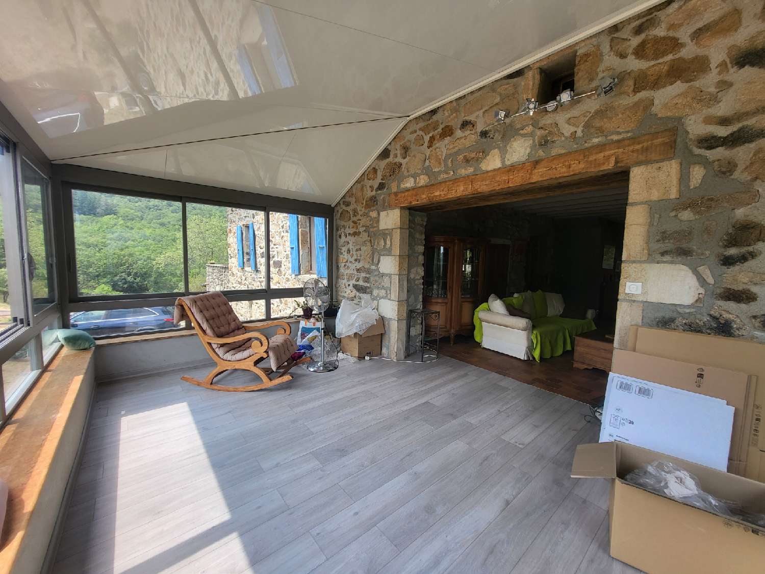 en venta casa rústica Chassiers Ardèche 3