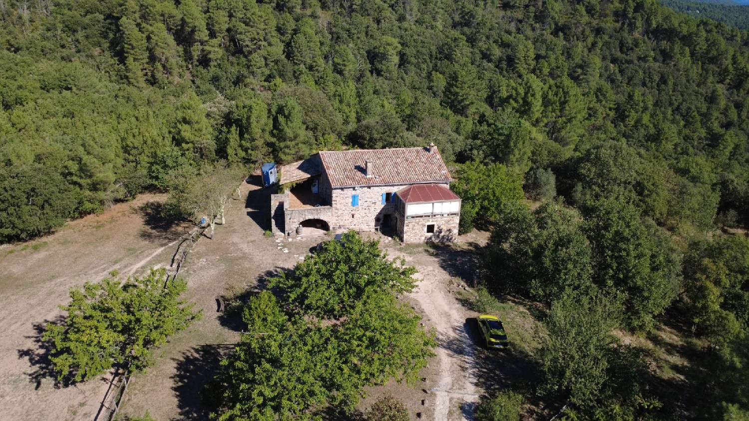  en venta casa rústica Chassiers Ardèche 4