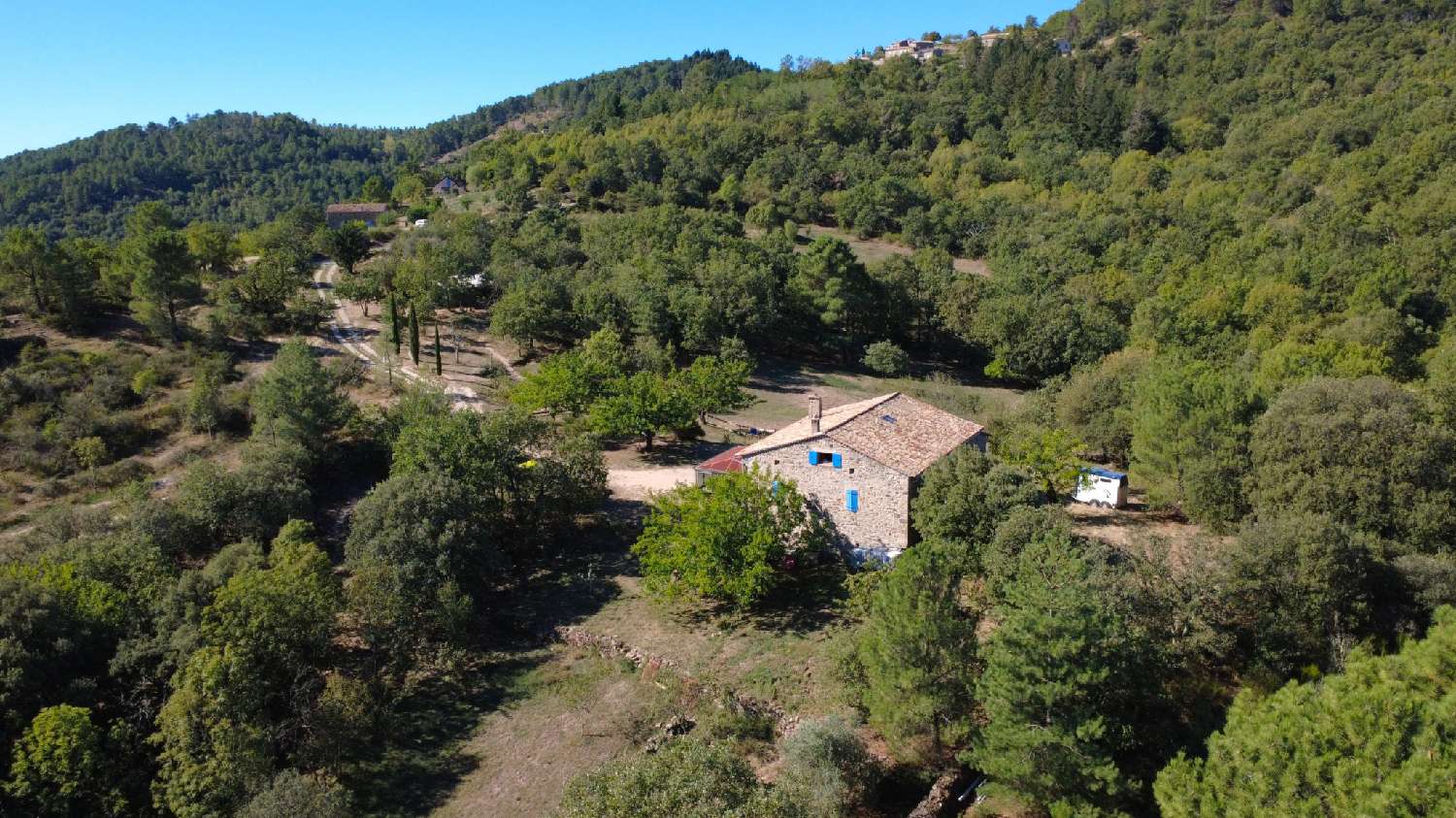  en venta casa rústica Chassiers Ardèche 8