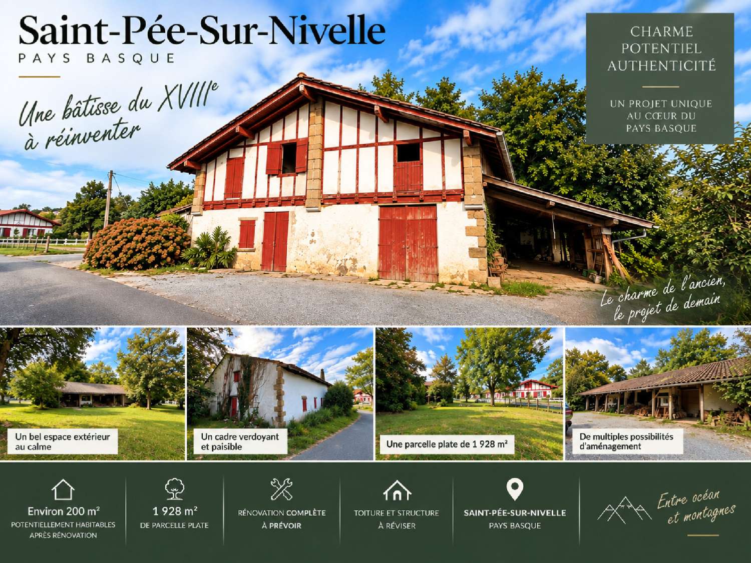  for sale farm Saint-Pée-sur-Nivelle Pyrénées-Atlantiques 2