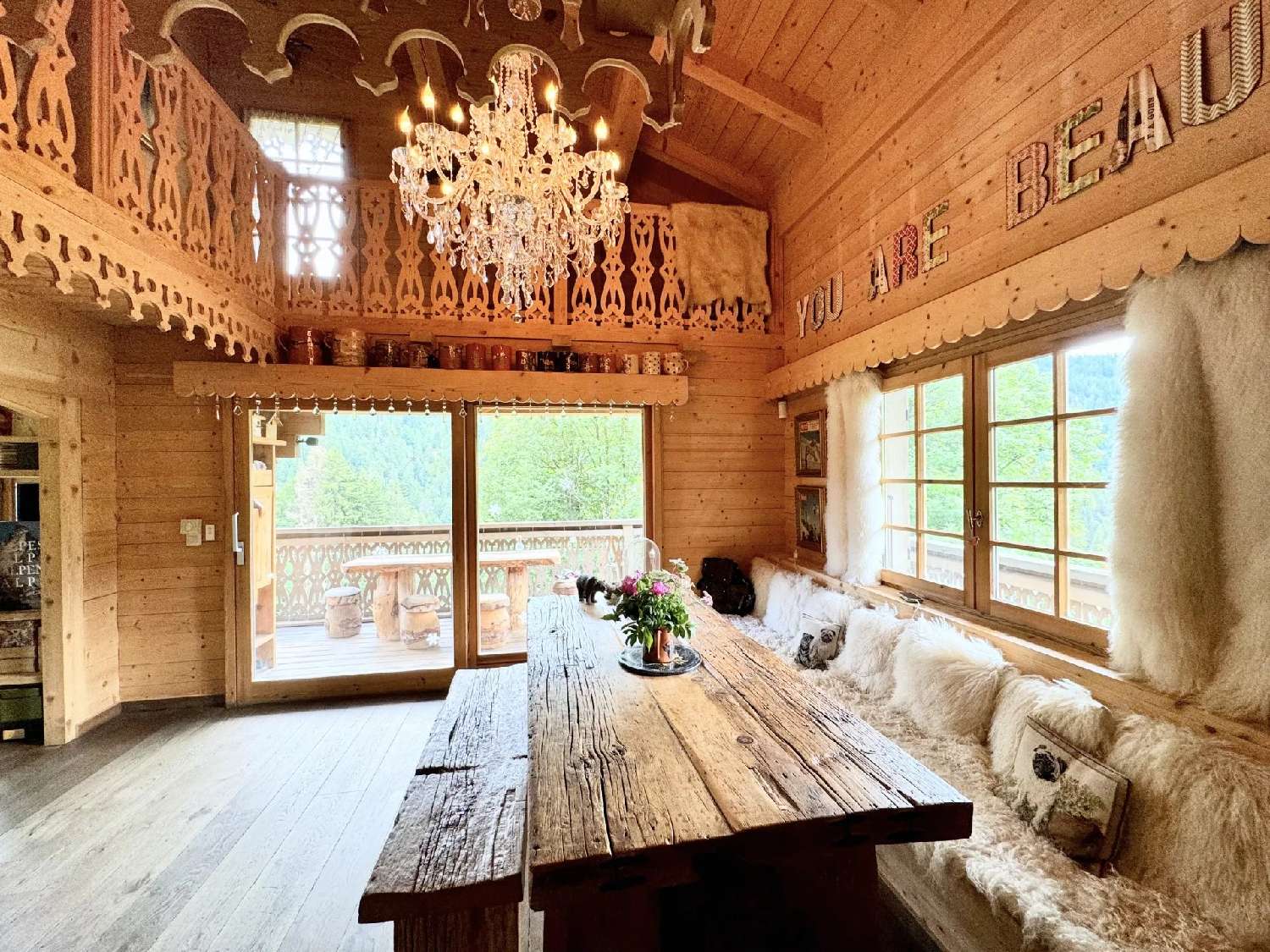for sale house La Giettaz Savoie 8