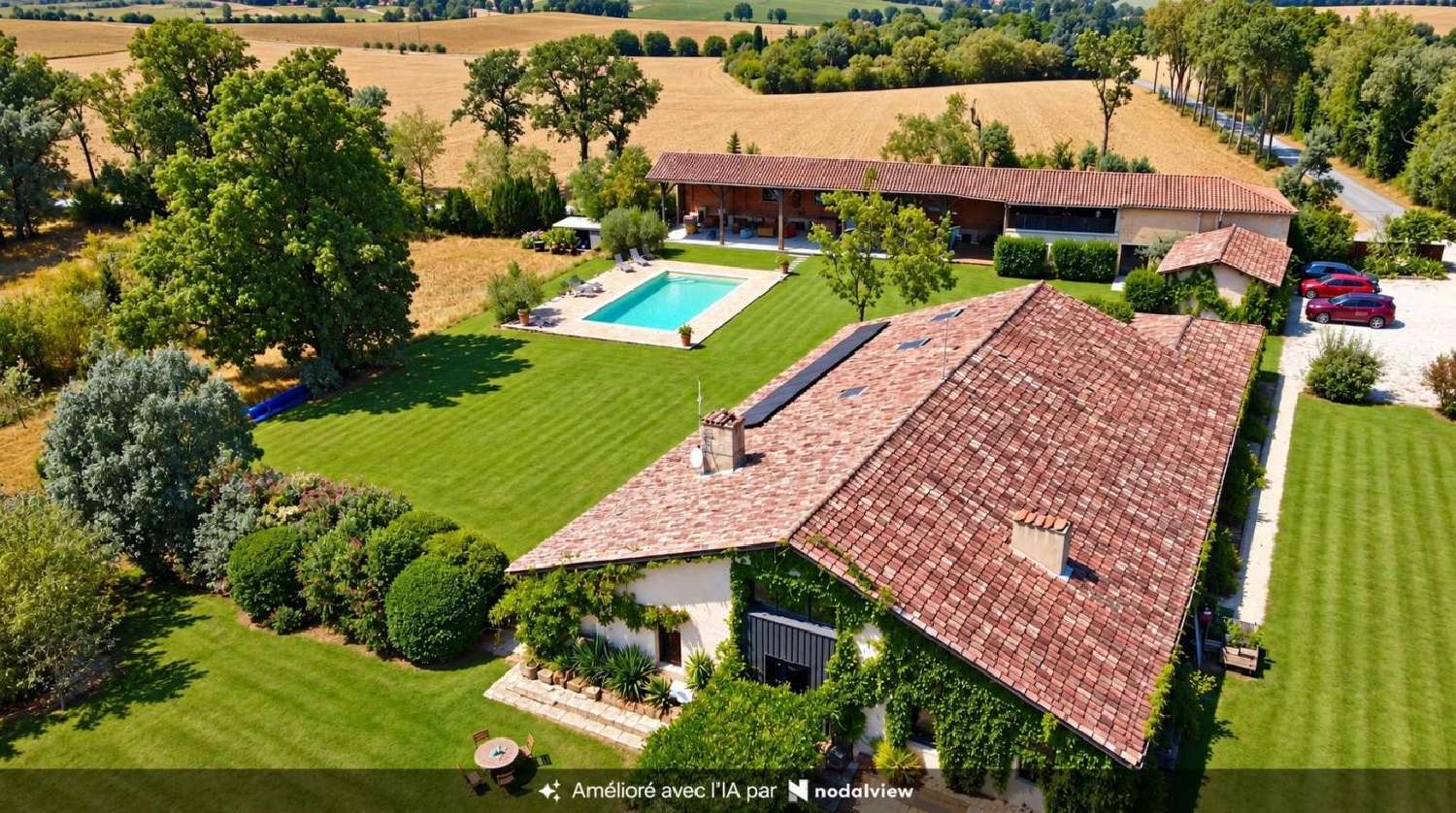 à vendre maison Lussan Gers 1