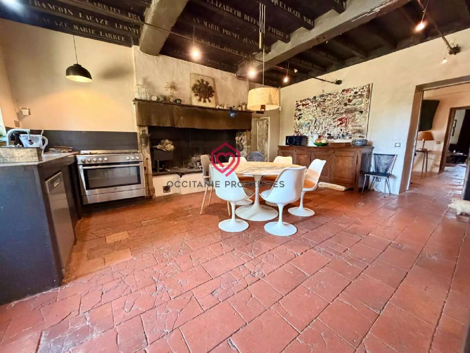 à vendre maison Lussan Gers 3