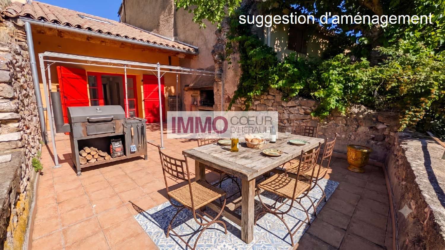 te koop huis Montpeyroux Hérault 7