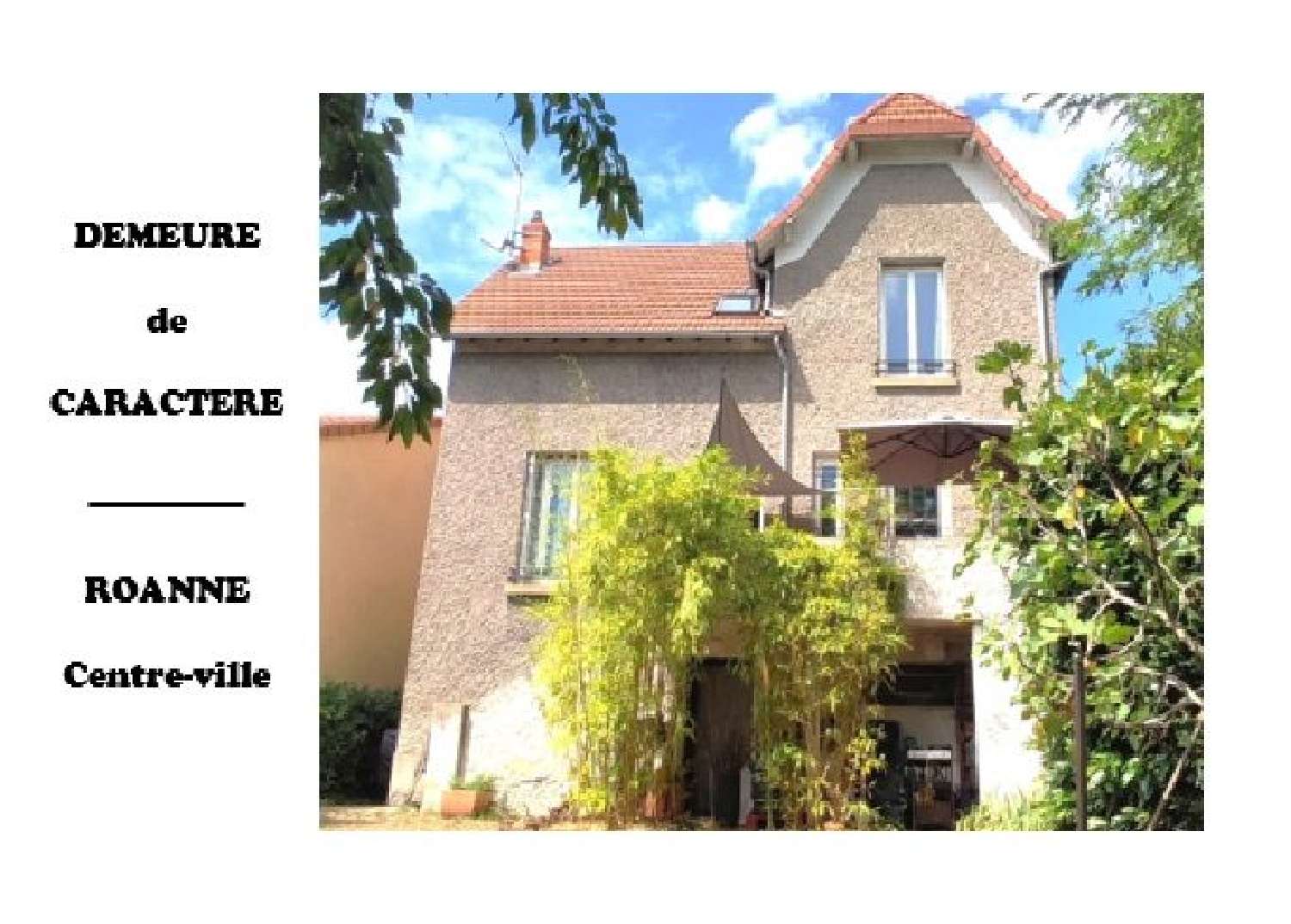 à vendre maison Roanne Loire 1