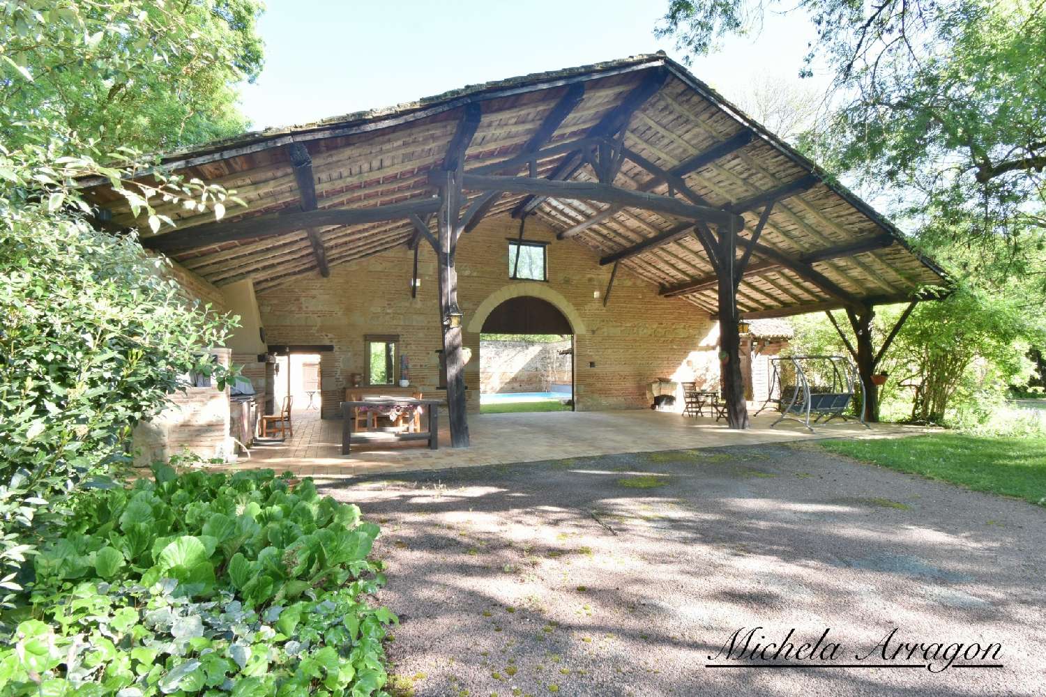 te koop herenhuis Pinel-Hauterive Lot-et-Garonne 1