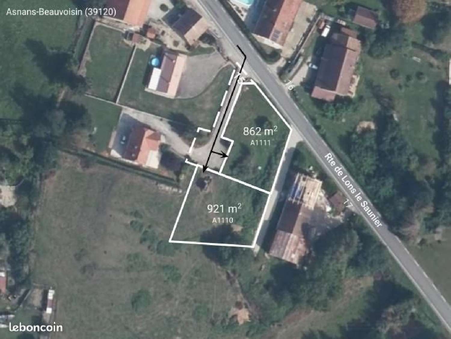te koop terrein Beauvoisin Jura 3