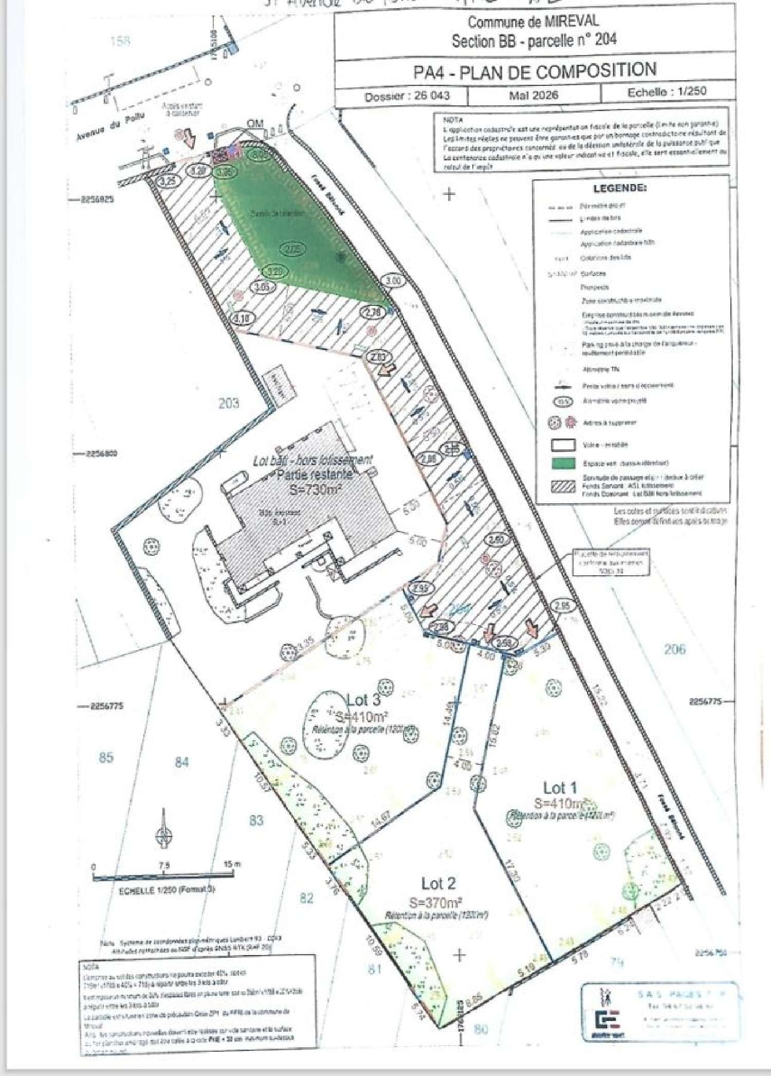 à vendre terrain Buzignargues Hérault 1