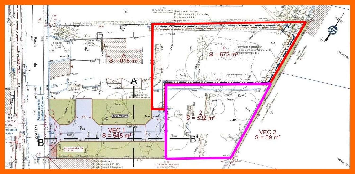 en venta terreno Montluel Ain 1