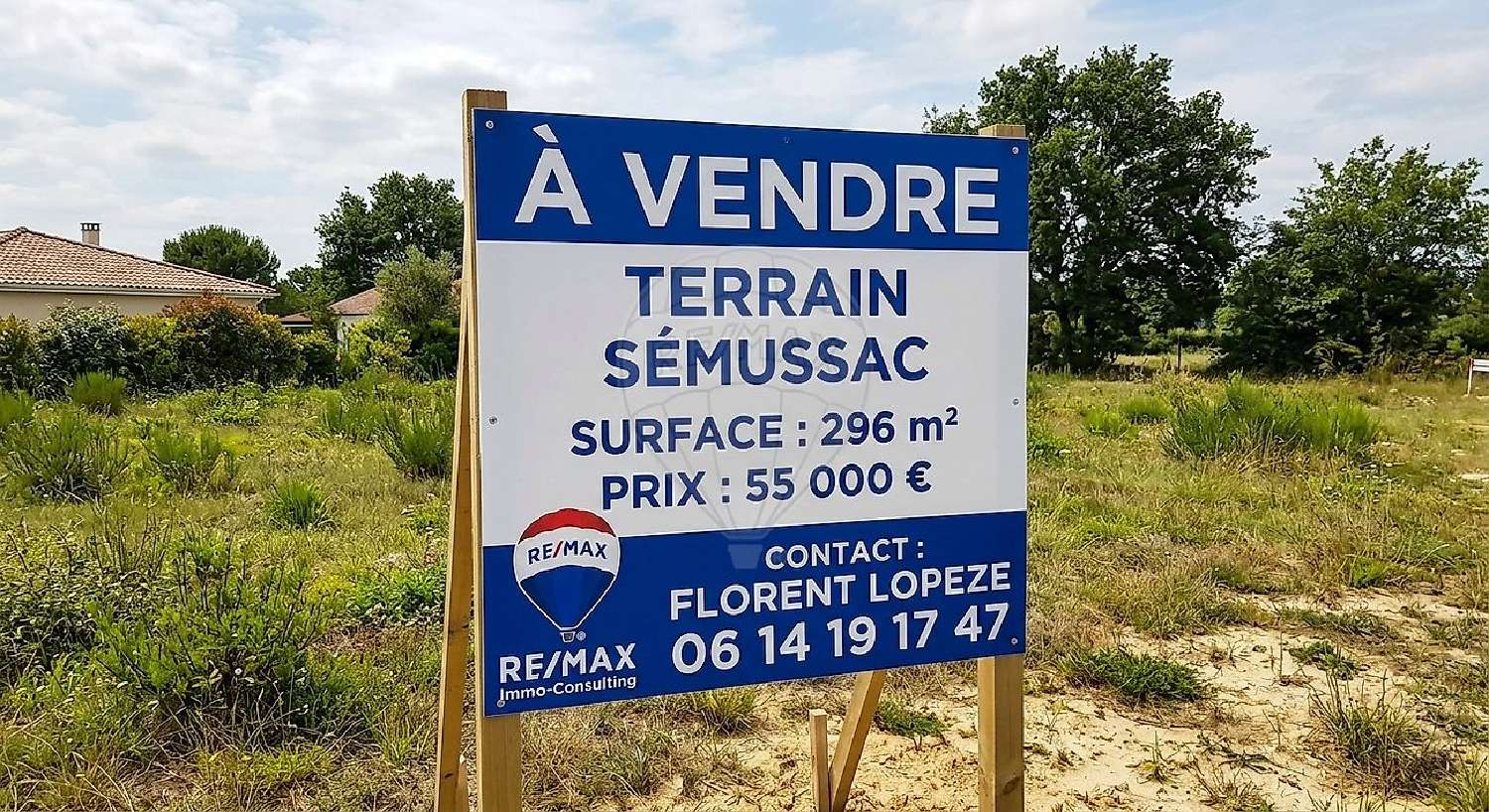  à vendre terrain Sémussac Charente-Maritime 1