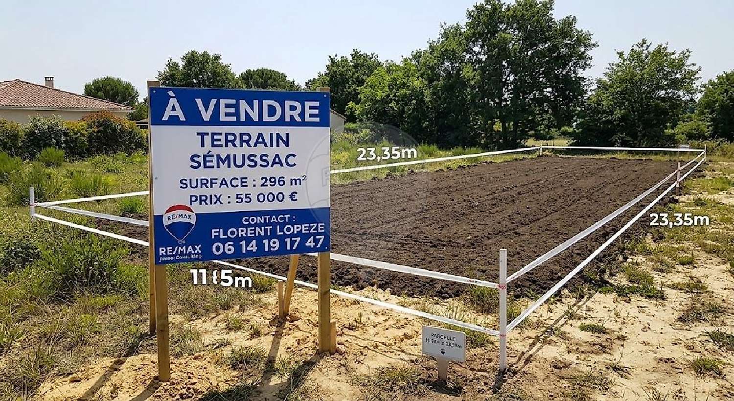  à vendre terrain Sémussac Charente-Maritime 2