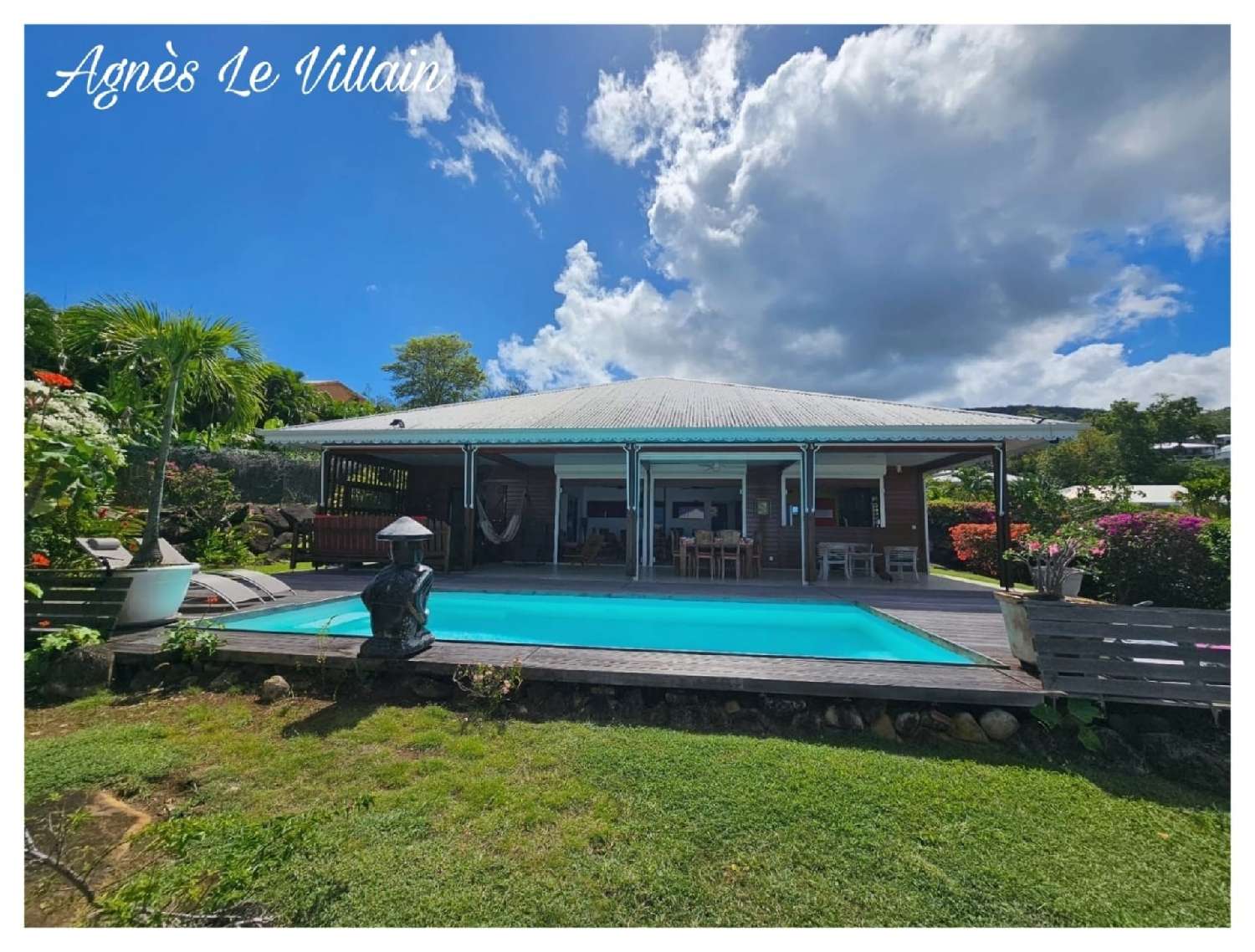 en venta villa Deshaies Guadeloupe 1