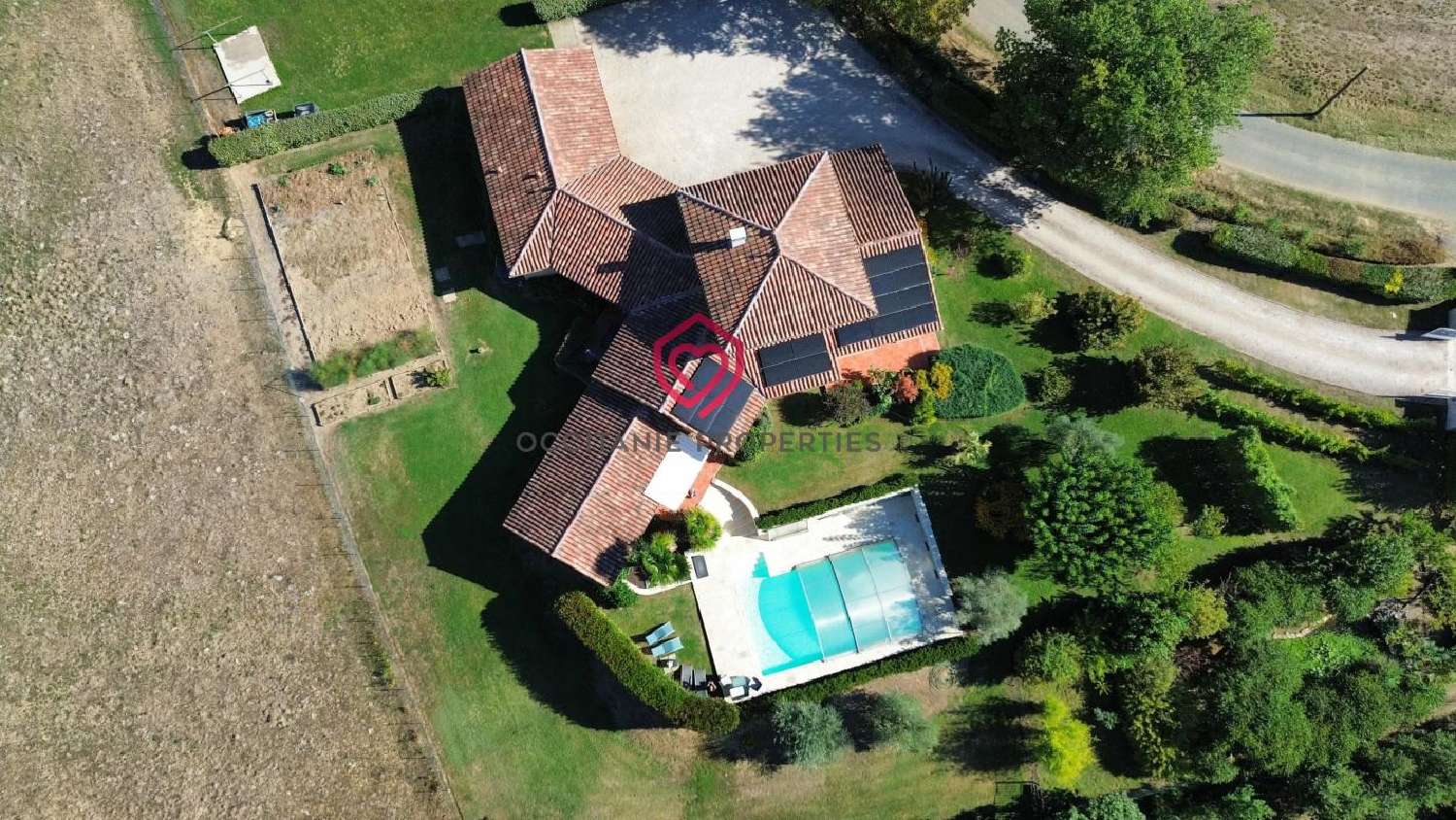 à vendre villa Mirande Gers 8