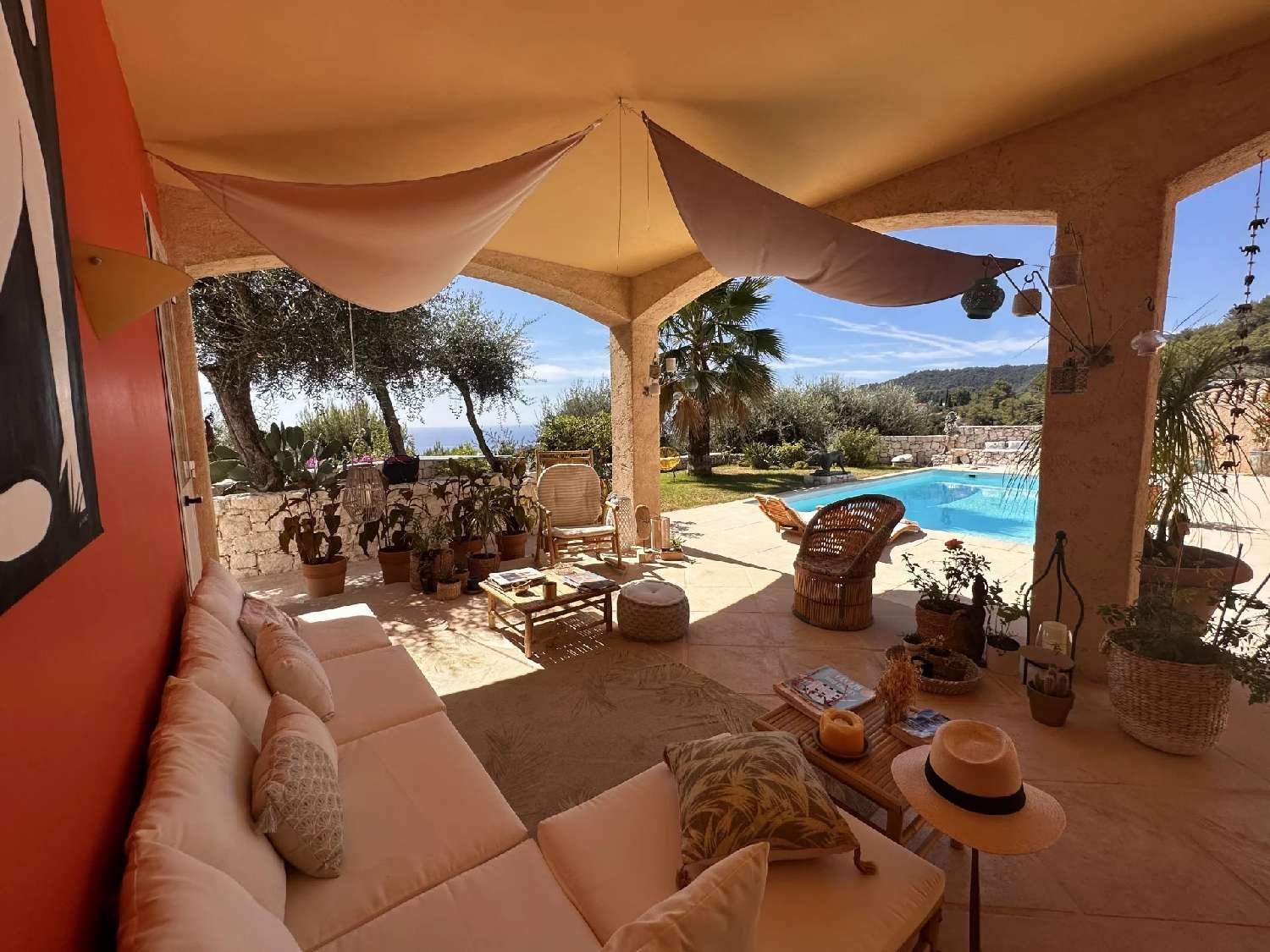 à vendre villa Sainte-Agnès Alpes-Maritimes 6