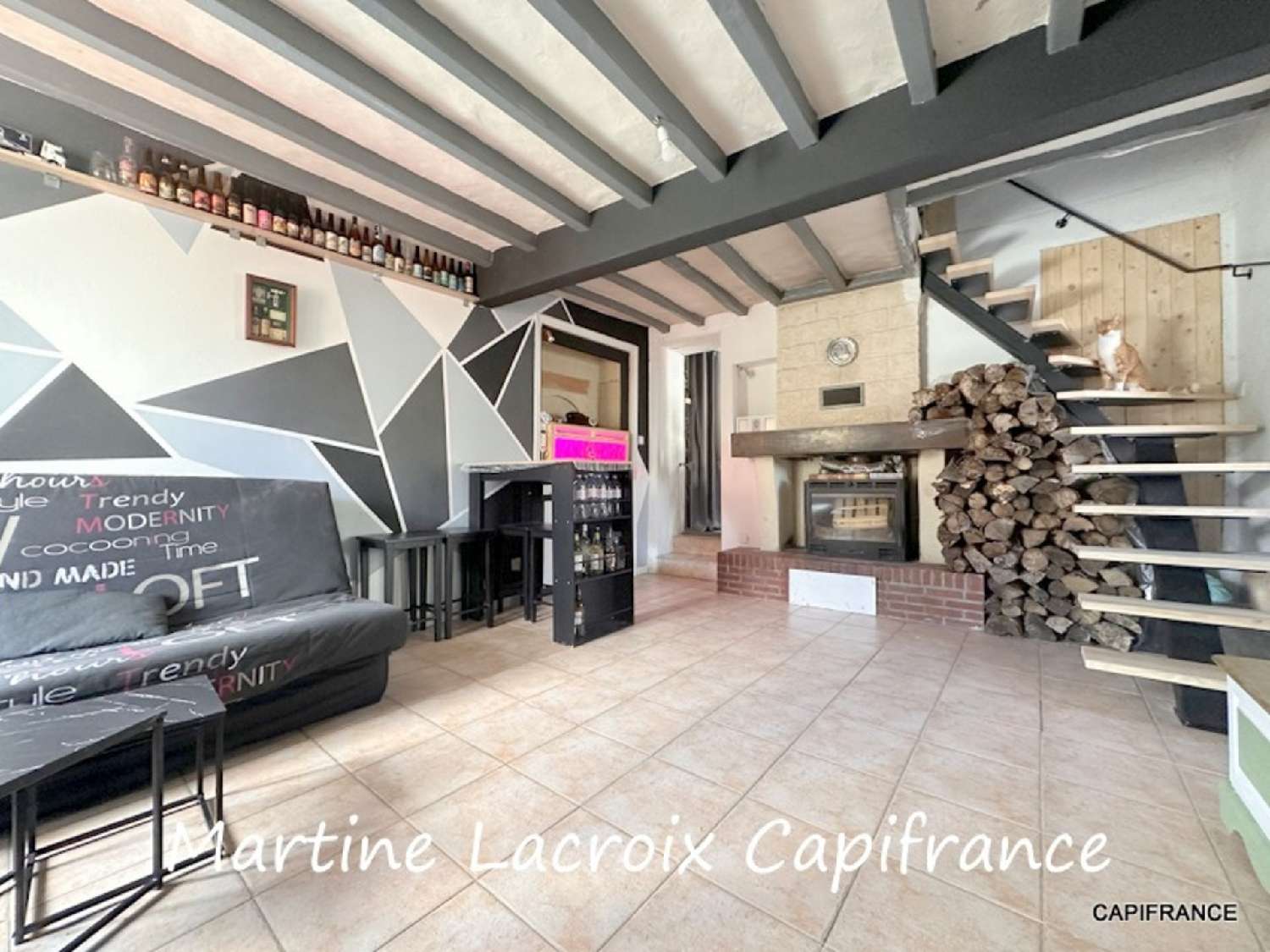 te koop dorpshuis Beaufay Sarthe 1