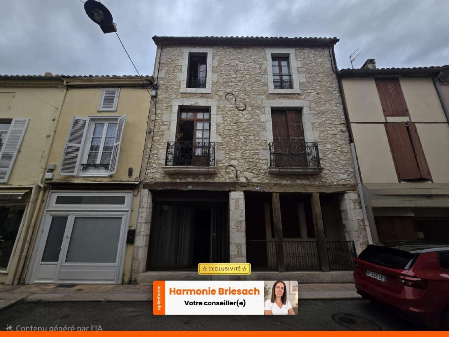  à vendre maison de village Castillonnès Lot-et-Garonne 1